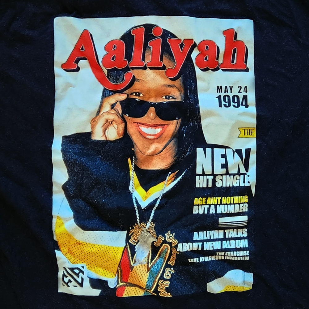 Aaliyah X FRCHS Magazine Cover Shirt